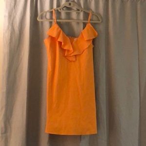 Amanda uprichard tangerine dress